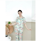 Đồ Bộ Pyjama, Đồ mặc nhà nữ Lụa Pháp cao cấp, mềm mịn, thoáng mát - HW1003 - RELAX