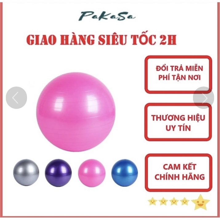 Bóng tập yoga 1