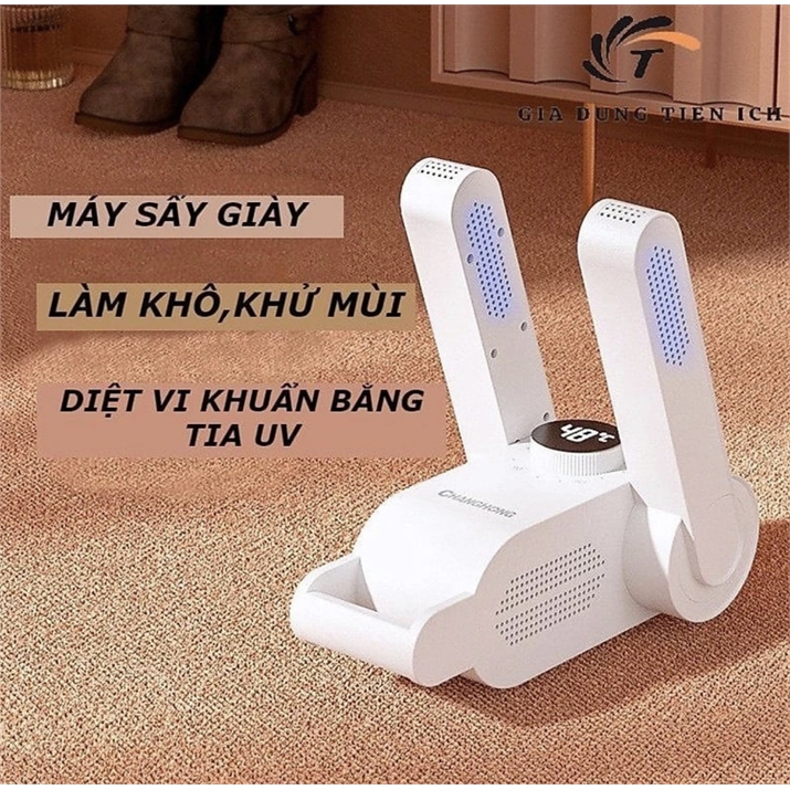 MÁY SẤY GIÀY, LÀM KHÔ KHỬ MÙI KHÔ TẤT VỚ, DIỆT VI KHUẨN BẰNG TIA UV CHO GIÀY CỦA BẠN SIÊU NHANH KHÔ 1