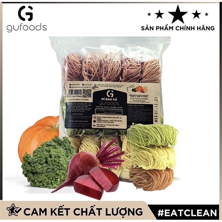 Mì rau củ GUfoods - Giàu chất xơ, Tự nhiên, Healthy, Thực dưỡng, Eatclean 1