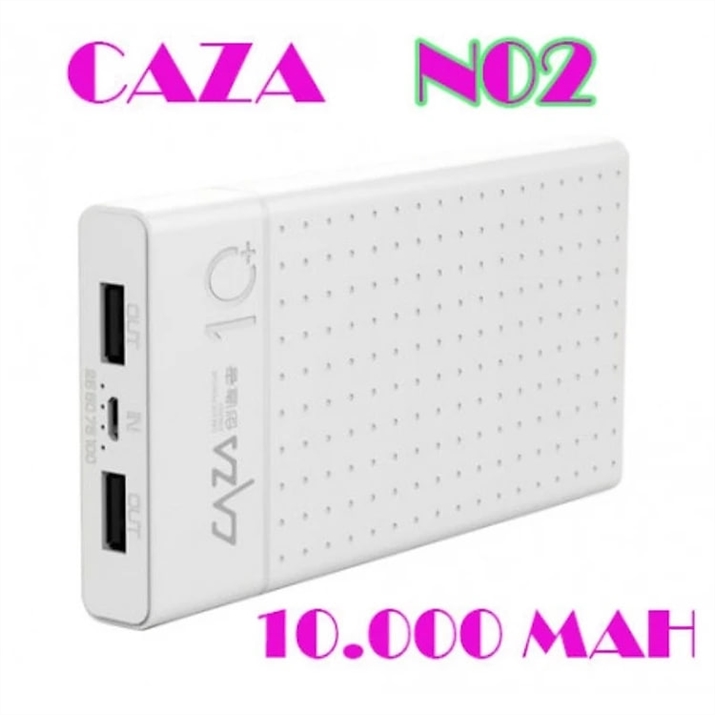 Phụ kiện điện thoại -  Pin sạc dự phòng NO2 - 10.000 mAH có 2 cổng sạc USB.. 7