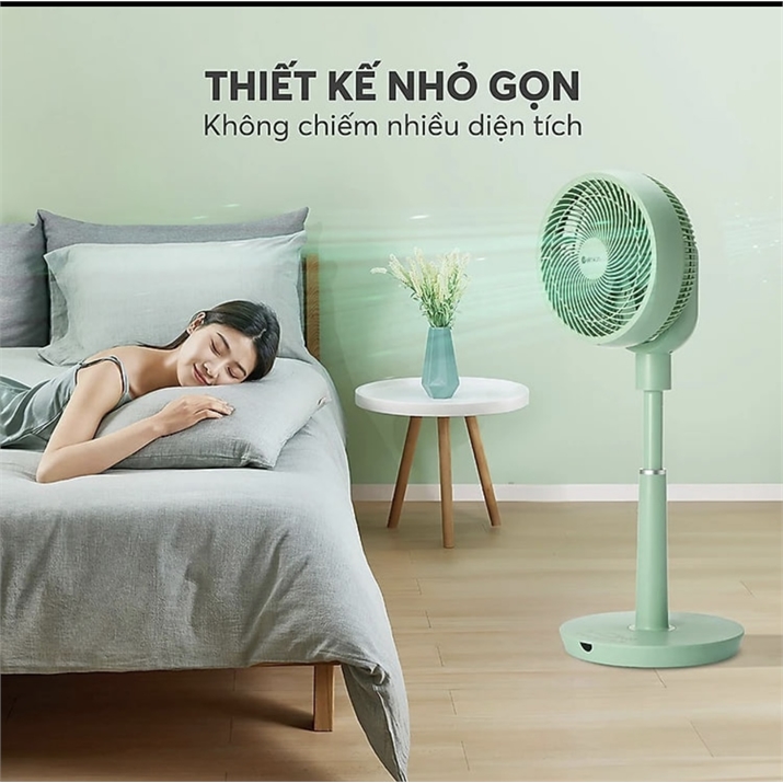 Quạt tuần hoàn không khí Elmich CFE-8791, làm mát diệ rộng và làm mới không khí tới 20 lần/giờ, quạt tạo luồng gió tuần hoàn và điều hòa không khí trong phòng 1